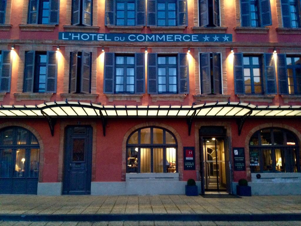 Hotel Du Commerce Montauban Exterior photo