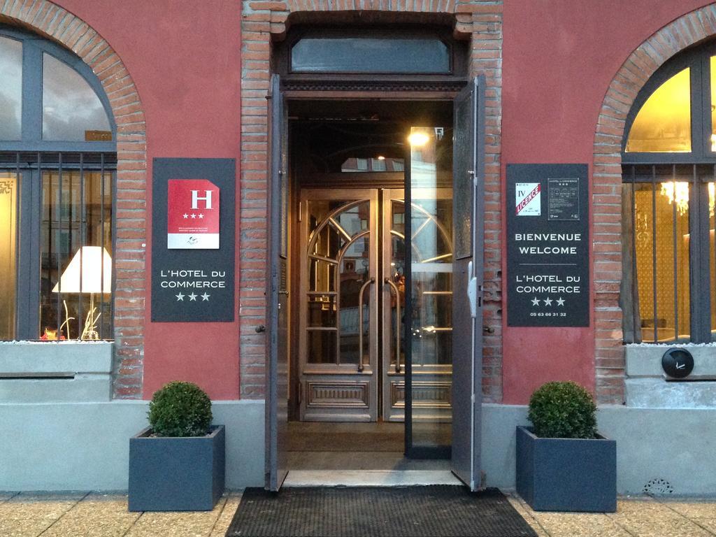 Hotel Du Commerce Montauban Exterior photo